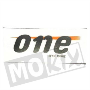 Adesivo frontale BYE BIKE ONE