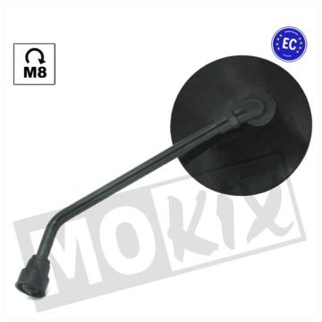 SPECCHIO CHI CLASSIC LX NERO LUCIDO SINISTRO/DESTRO CE