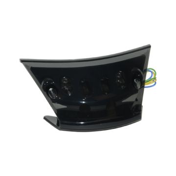 Piaggio Zip 2000-> Fanale posteriore a LED nero/fumo DMP