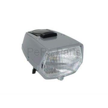 Faro quadrato + interruttore Puch Maxi grigio DMP