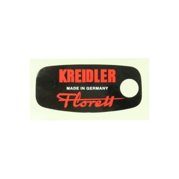 Sticker gereedschapkast Kreidler zwart/ rood