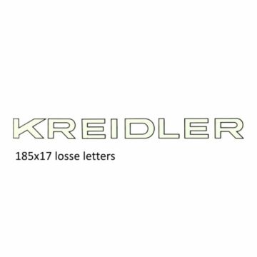 Adesivo [Kreidler] bianco/nero