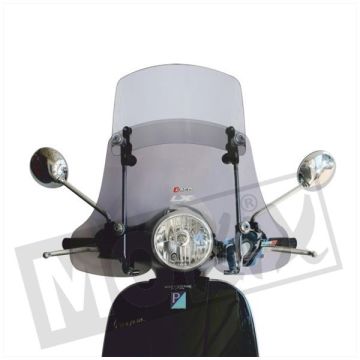 Parabrezza ad alta trasparenza Vespa LX 50-125-150 2005-2013 Twin-screen Faco H660