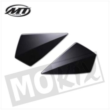 KIT DI MONTAGGIO VISIERA 867 SPORT CITY NERO OPACO