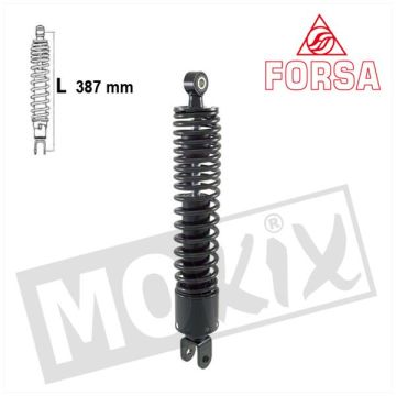 AMMORTIZZATORE KYMCO X-CITING 300 cc NERO FORSA