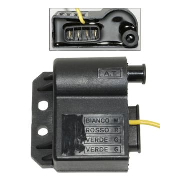 Bobina di accensione/unità CDI Minarelli AM6 DMP 45km/h a 4 poli