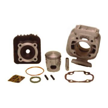 Cilindro con testata -Malossi 70 cc MHR Replica- Minarelli AC vertical - Booster/Bump/BWS/Slider/Spy/SR50 <-1994/Stunt/Zuma/Amico 318501