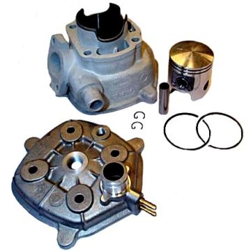 Cilindro con testata -Malossi 70 cc MHR Replica- Spinotto LC orizzontale Minarelli 10mm 318430