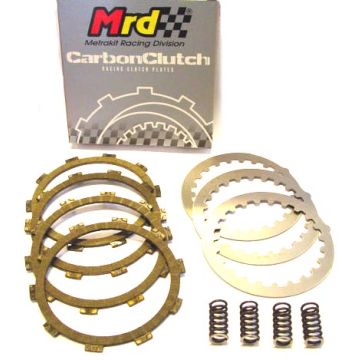 Set dischi frizione + molle da corsa Minarelli AM6 carbonio Metrakit mrd 846r0315