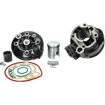 Cilindro Minarelli AM6 50cc diametro 40,3 mm attacco di scarico ovale 5 porte bobina DR