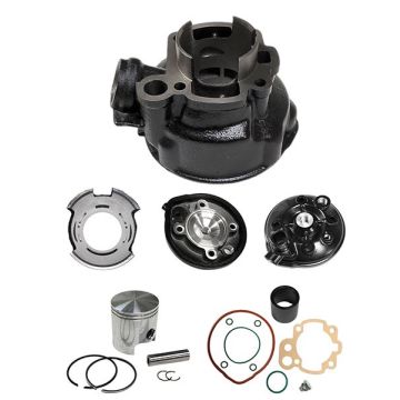 Cilindro Minarelli AM6 80cc diametro 49mm DR porta di scarico ovale