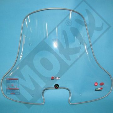 Parabrezza medio trasparente Piaggio Zip 2/4 tempi 2000-> Faco