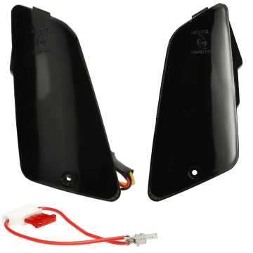 Set frecce Vespa GTS 250/GTS 300 led matrix stile Alpha (inclinato) anteriore