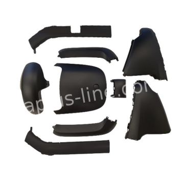 Set di Carene Segway E110/E125 nero opaco da 9 pezzi