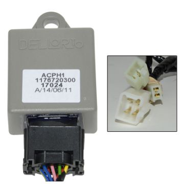 Kit di modifica della pompa dell'olio dell'unità CDI da 8 pin > 6 pin Peugeot Looxer/Ludix/Speedfight 2/Vivacity originale