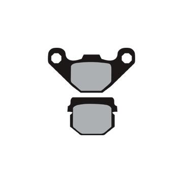 Kit pastiglie freno -Malossi Sport 47.4x37/84.9x42.4mm Senda Xtreme-Racing/NRG/Liberty/Centro/Stalker/Storm/Speedfight/Elyseo/Buxy/Kisbee/TKR/Vivacity/Hussar/Scarabeo/Bullet/Keeway/Flash/Hurricane 6215059BB