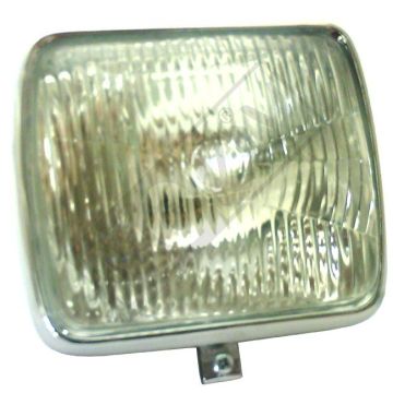 Faro universale cromato Kreidler/Zundapp BA20 12V 35/35 18cm Guia