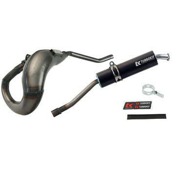 Kit Derbi Senda/SX trasparente/nero 2007-2018 sinistro E-mark Turbo