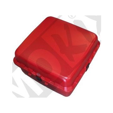 Bauletto per pizza non isolato rosso 50x50x31