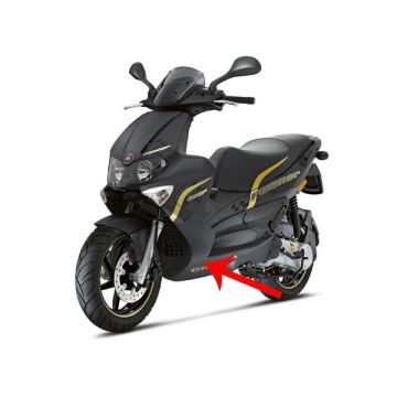 Sottospoiler-Gilera- Runner RST nero 2006-> 6565236 originale
