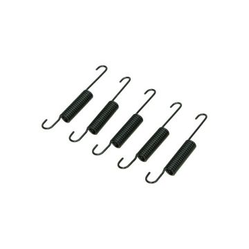 Supporto centrale a molla Puch Maxi nero lucido 5 pezzi