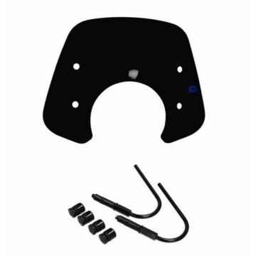 Parabrezza nero lucido Vespa GTS 125-300 2019-maggio 2022