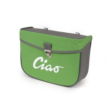 Borsa laterale Vespa Ciao grigio/verde Moto-Nostra