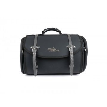 Custodia in pelle per Vespa GTS125/250/300/LX/Primavera/Sprint 35 litri nera Moto-Nostra