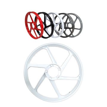 Ruota in alluminio Sport-1 Puch Maxi 17 pollici bianca Fast-Arrow