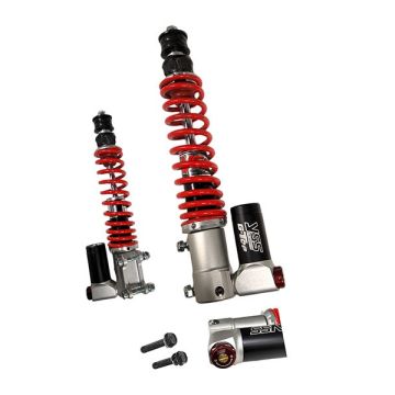 Ammortizzatore anteriore con serbatoio GTS300 2023-> nero/rosso YSS
