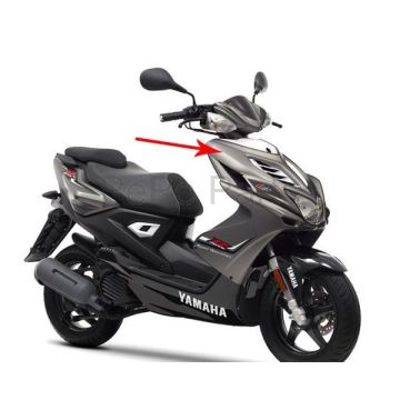 Coperchio anteriore Yamaha Aerox/MBK Nitro>2013 grigio opaco originale 1phf835g00p0