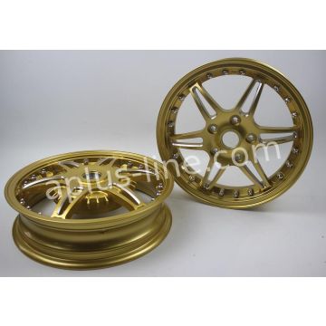 Set cerchi adatto per Vespa Primavera/Sprint gold edition sport
