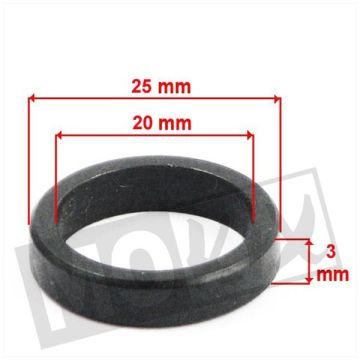 ANELLO DI CONFINE 20x25x3 PIAGGIO/CHINA 4T SUPERTEC