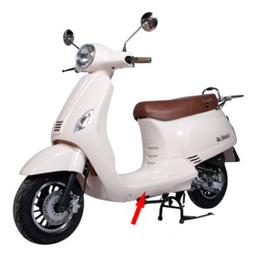 Gonna laterale laterale sinistra AGM VX 50/China/Retro LX/Napoli bianco-78446