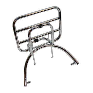 Portapacchi posteriore pieghevole cromato SYM Mio