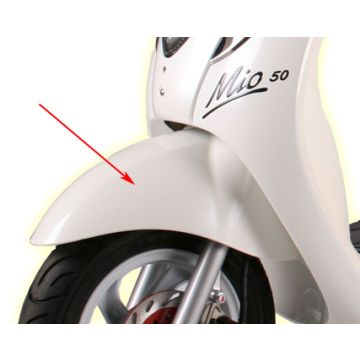 Parafango anteriore SYM Mio bianco originale 61100-a7a-000-qa