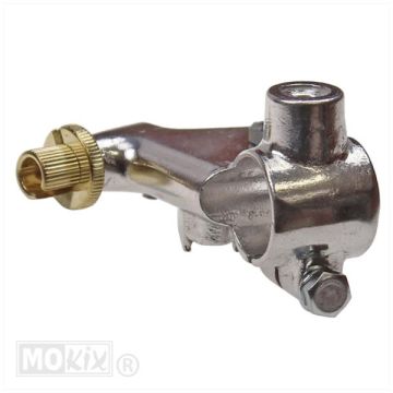 Supporto leva freno completo Suzuki TSX grigio alluminio