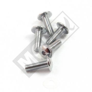 SET VITI M5x16 HEX+NYL. 5pz CP