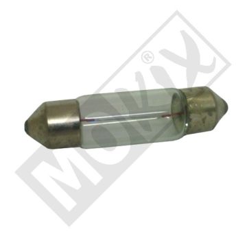 Lampadina 12 Volt/5 Watt T 8x31 tubo