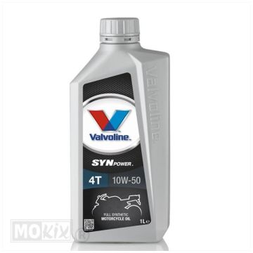 Olio motore Valvolie 10W50 4 tempi Synpower 1 litro