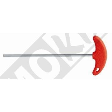 CHIAVE A BRUGOLA CON IMPUGNATURA A T 4mm