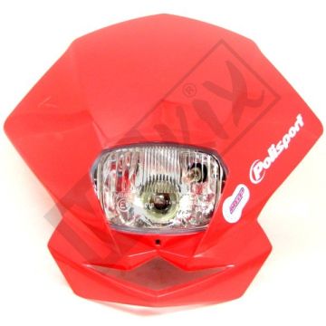 Spoiler per faro Rieju MRX Pro rosso