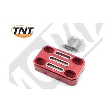 Cinghia e morsetto per manubrio Lighty TNT 55/70 rosso