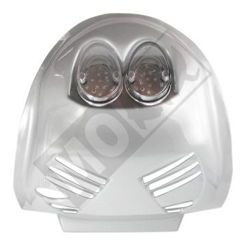 Sottosello/piastra di protezione sotto Keeway/Cpi+luce posteriore led grigio Mtkt