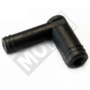 TAPPO CANDELA SIL. 7mm 4,0/10mm NERO