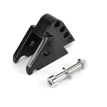 Riser ammortizzatore orizzontale nero Minarelli a 4 posizioni