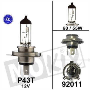Lampadina H4 P43t 12V 60/55W