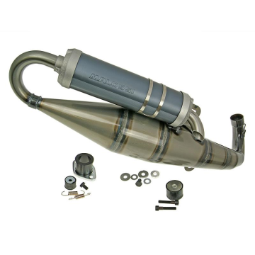 Marmitta -Malossi MHR- Piaggio 125-180 cc 2 tempi Runner FX/FXR 125-180/Dragster 125-180/Skipper (nota regolazione del tappo di raffreddamento) 329612