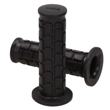 Set di maniglie universali con motivo a blocchi neri, interruttore manuale Zundapp/Kreidler, diametro 24/24 mm