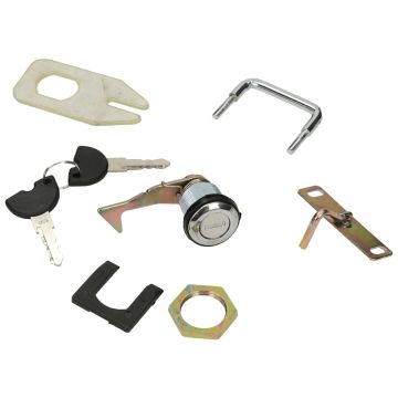 Kit di blocco/riparazione completo per bauletto (chiusura tonda) KXM Grande Retro